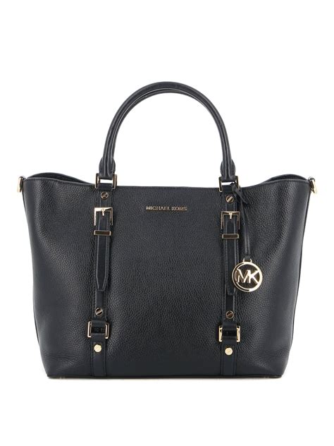 michael kors bedford black tote bag|Michael Kors bedford legacy handbag.